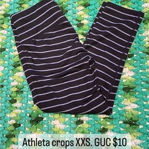 Athleta crops xxs GUC